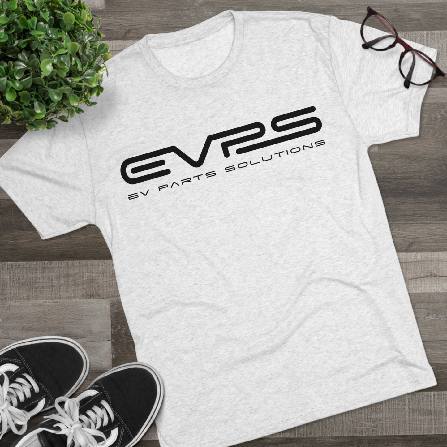 Large EVPS Logo Unisex Tri-Blend Crew Tee