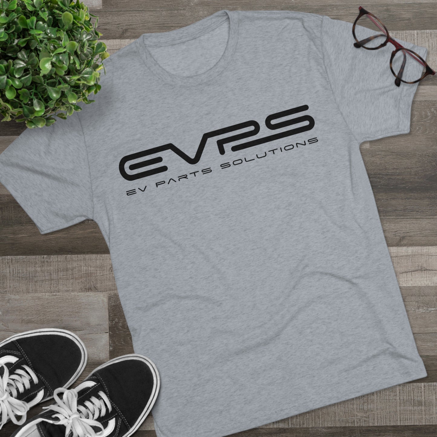 Large EVPS Logo Unisex Tri-Blend Crew Tee