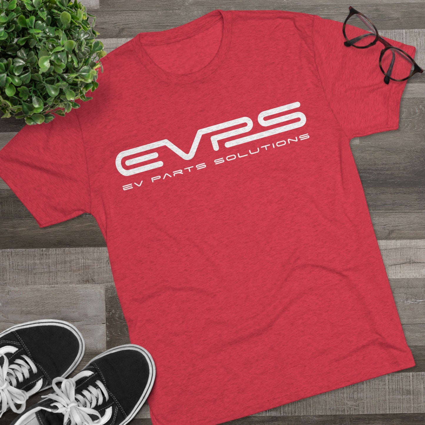 Large EVPS Logo Unisex Tri-Blend Crew Tee