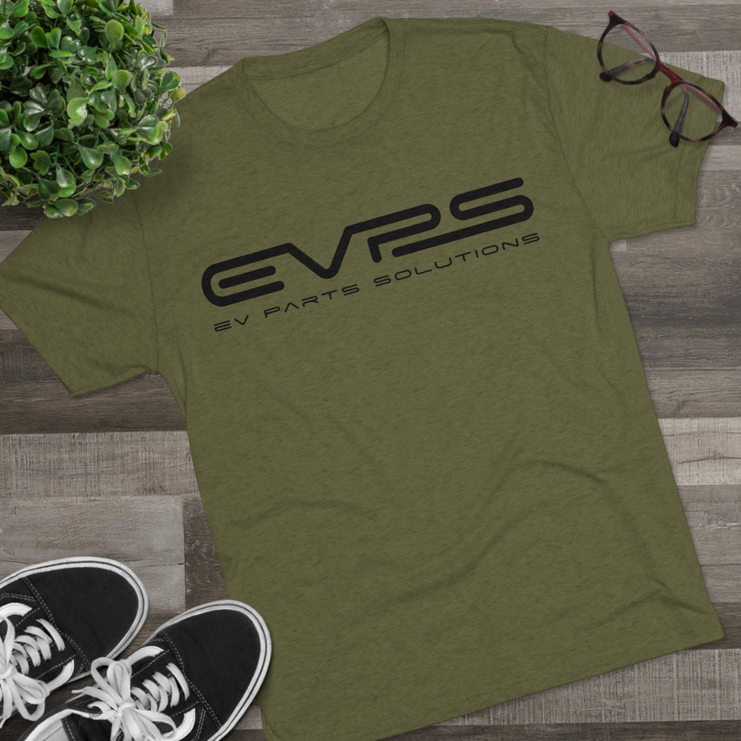 Large EVPS Logo Unisex Tri-Blend Crew Tee