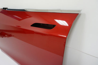 Tesla Model S (2012-2016) OEM Driver Front Door Shell Red Multi GEN 1 (NLA)