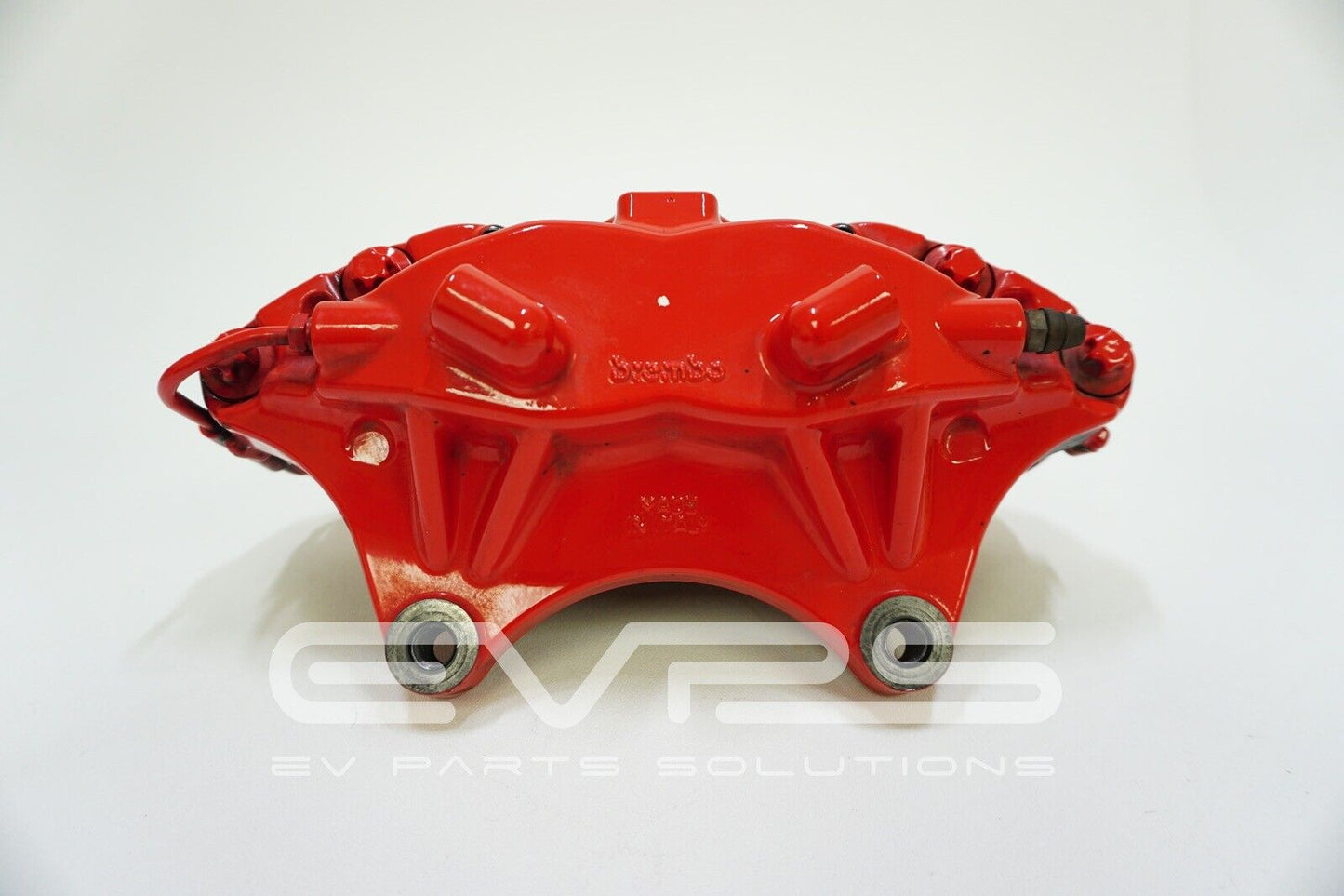 Tesla Model S (2012-2017) OEM Red Brembo Brake Caliper Front & Rear Set