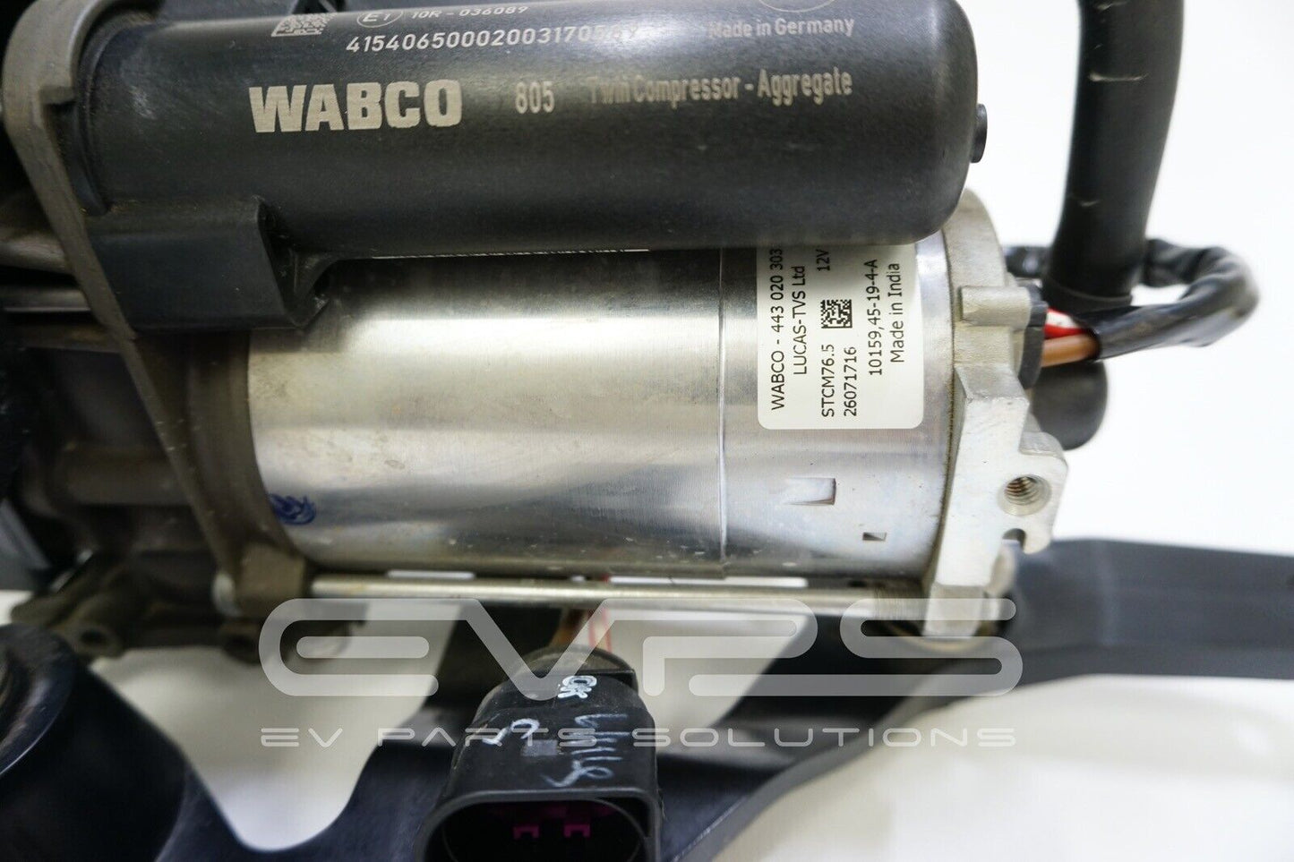 Tesla Model S(2012-2017)OEM Wabco Air Suspension Twin Compressor & Main Solenoid