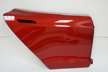 Tesla Model S (2012-2016) OEM Passenger Rear Door Shell Red Multi GEN 1 (NLA)