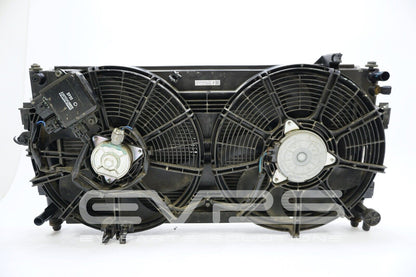 2011-2012 Nissan Leaf OEM Cooling Radiator Fan Assembly 21410-3NA0A