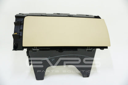 Tesla Model S (2012-2017) OEM Tan Glove Box Compartment 1003327-07-I