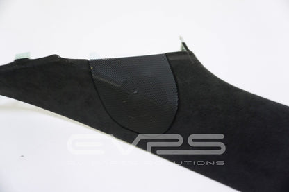 Tesla Model S (2012-2020) OEM LH A-Pillar Trim Black Alcantara 1002488-02-F