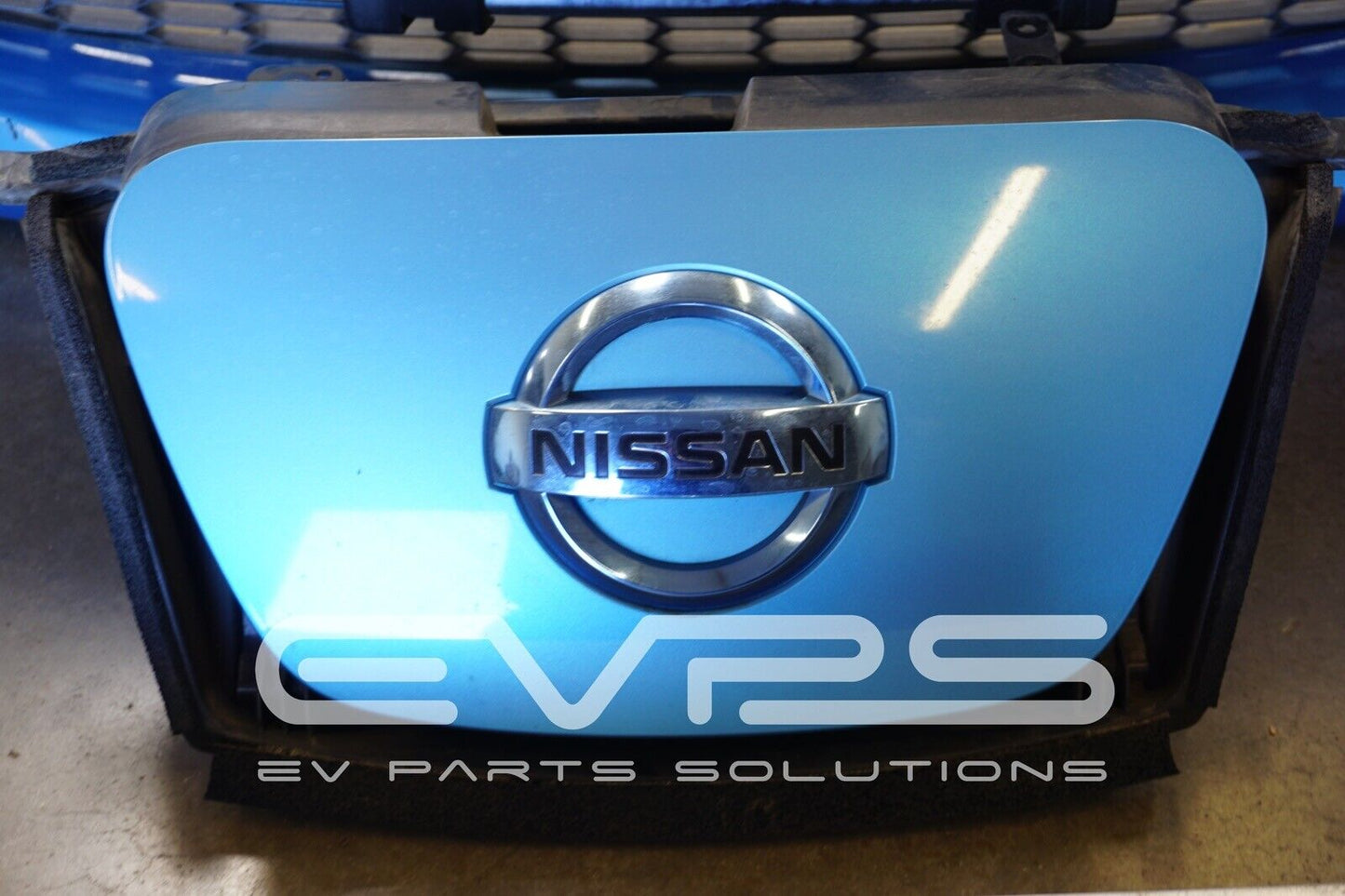 2011-2012 Nissan LEAF OEM Blue Front Bumper Assembly Front End Collison Kit