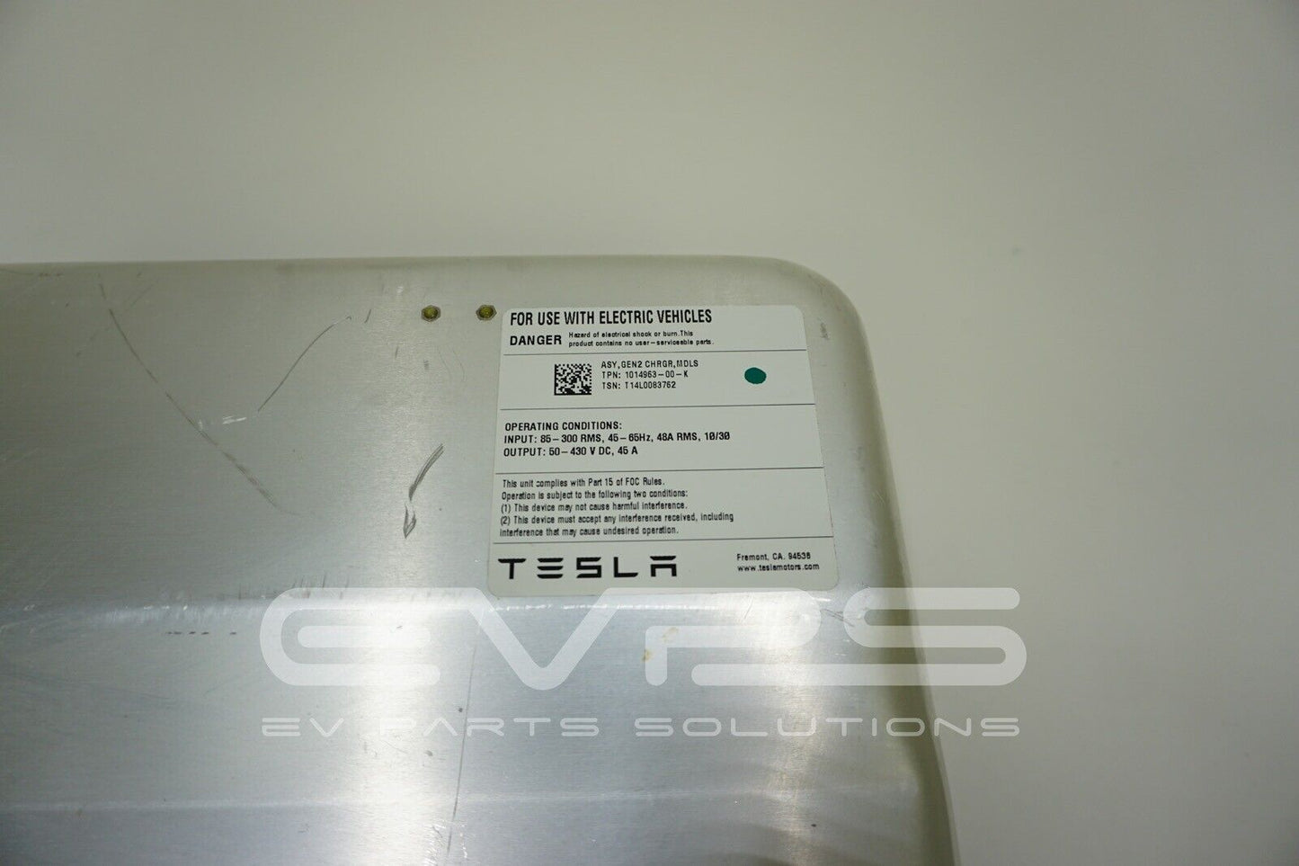 Tesla Model S (2012-2017) OEM Gen 2 Battery Charger Module 1014963-00-K